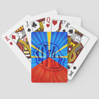 Baraja De Cartas 974 Ile de la Réunion - Drapeau réunionnais