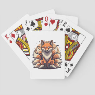 Baraja De Cartas 9 Espiral de Fox con cola