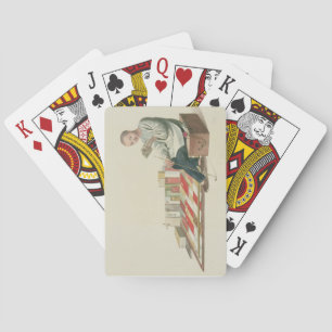 Baraja De Cartas A Bookseller, plate 6 from 'The Costume of China',