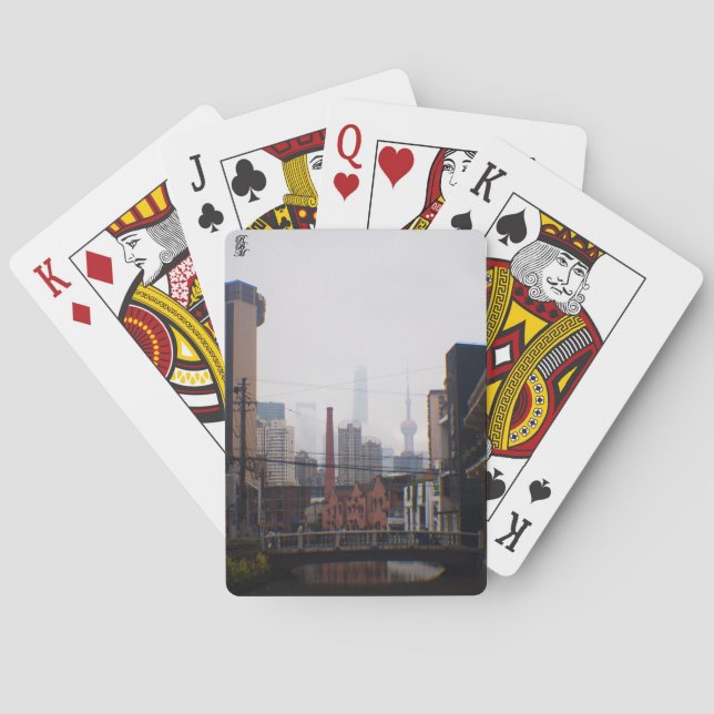 Baraja De Cartas A Bridge in Shanghai (Reverso)