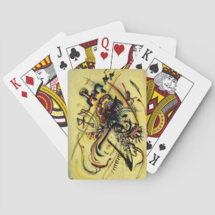Baraja De Cartas A la voz desconocida de Kandinsky