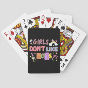 Baraja De Cartas A los chicas no les gustan los niños
