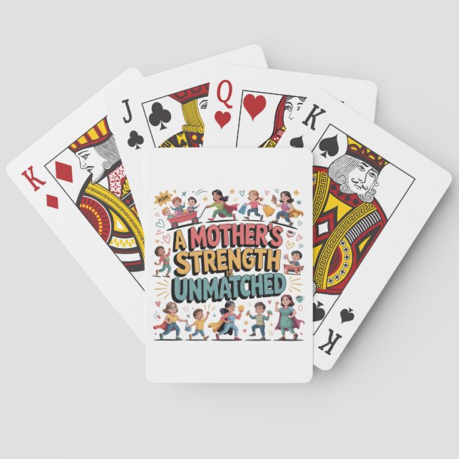 Baraja De Cartas A Mother’s Strength Is Unmatched (Reverso)