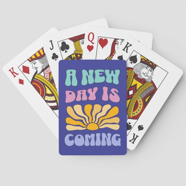 Baraja De Cartas A New Day is Coming (Reverso)
