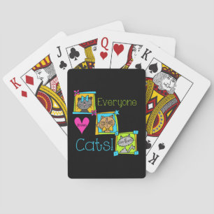 Baraja De Cartas A todos les gustan los gatos