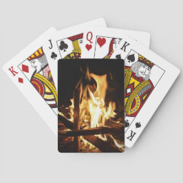 Baraja De Cartas A través de las llamas