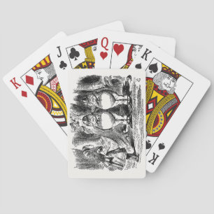 Baraja De Cartas A través del espejo, Twitter y Twitter
