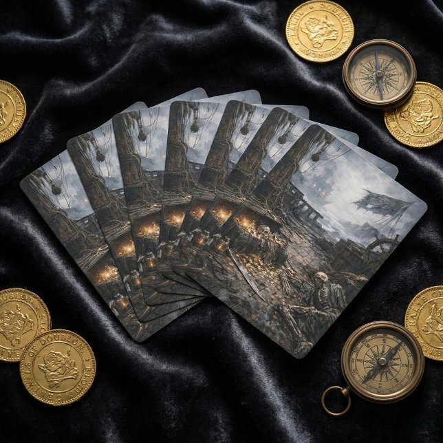 Baraja De Cartas Abandoned Port — Pirate Harbor Playing Cards (Subido por el creador)