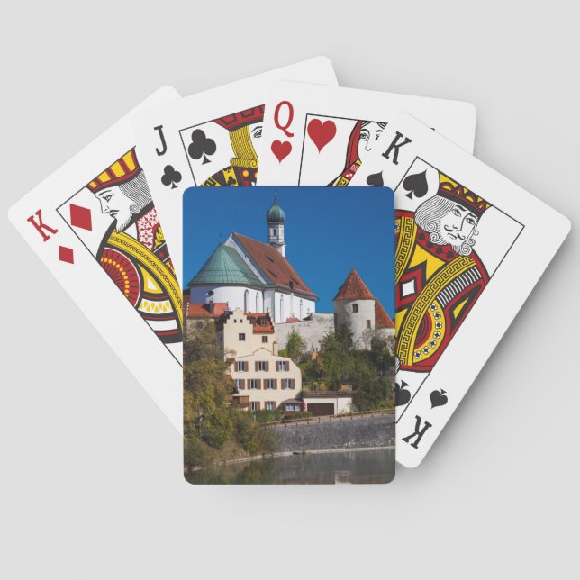 Baraja De Cartas Abby junto al río Lech (Reverso)