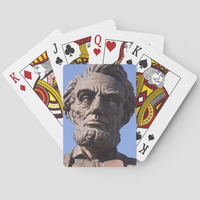 Baraja De Cartas Abe Lincoln (Reverso)