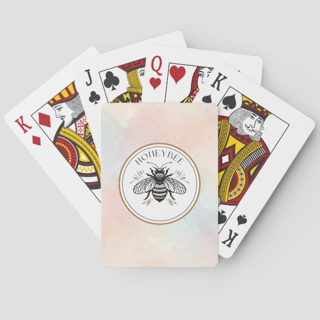 Baraja De Cartas Abeja Melífera (Reverso)