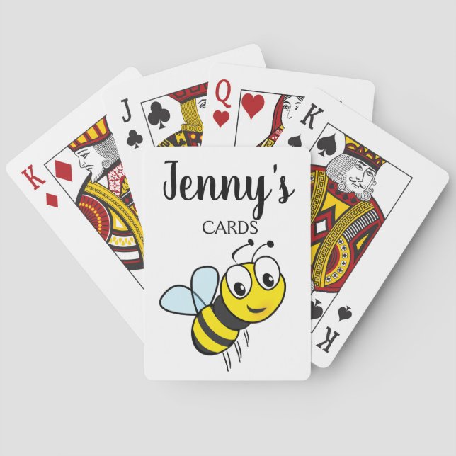 Baraja De Cartas Abeja Melífera  (Reverso)