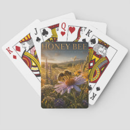 Baraja De Cartas Abeja Melífera Pradera de Flores Silvestres ANIMAL