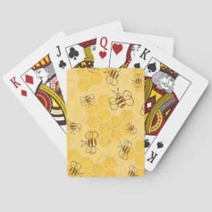 Baraja De Cartas Abeja Zumbando Abejas de Miel Lindas 