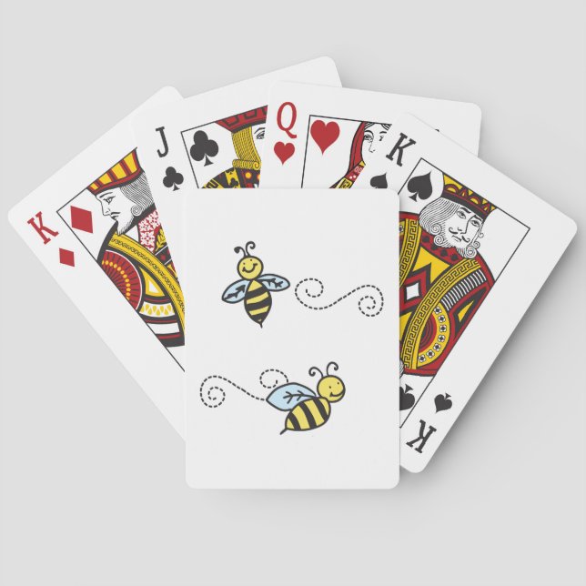 Baraja De Cartas  Abejas (Reverso)