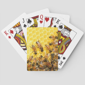 Baraja De Cartas Abejas en tarjetas de juego de Honeycomb