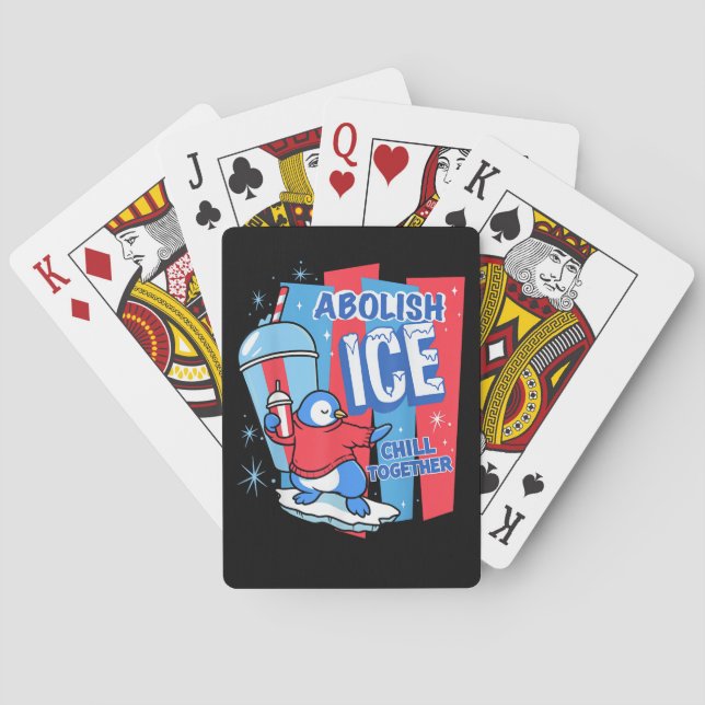 Baraja De Cartas Abolir Hielo (Reverso)