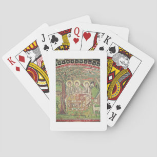 Baraja De Cartas Abraham con los ángeles (mosaico)