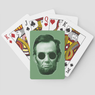 Baraja De Cartas Abraham Lincoln - Verde