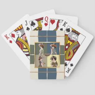 Baraja De Cartas Abrazar las tarjetas de reproducción de su nido (f