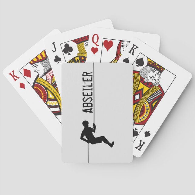 Baraja De Cartas Abseiler (Reverso)