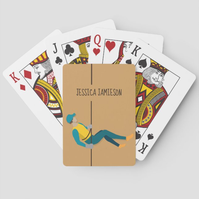Baraja De Cartas Abseiling (Reverso)