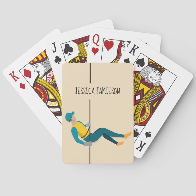 Baraja De Cartas Abseiling (Reverso)