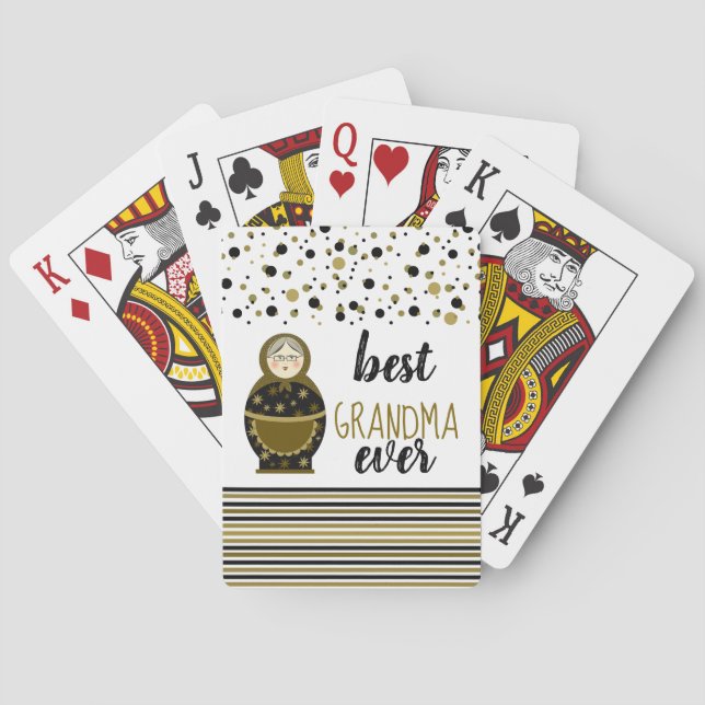 Baraja De Cartas Abuela (Reverso)