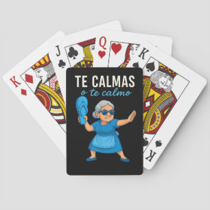 Baraja De Cartas Abuela divertida mexicana española