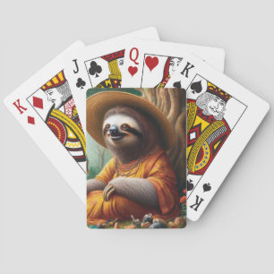Baraja De Cartas Abuela Sloth