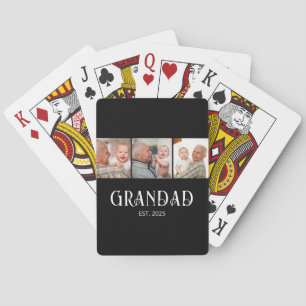 Baraja De Cartas Abuelo Estableció Moderno 3 Foto