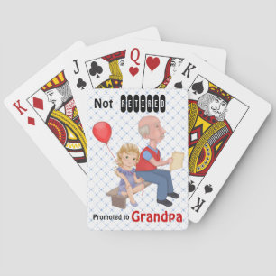 Baraja De Cartas Abuelo no jubilado promovido