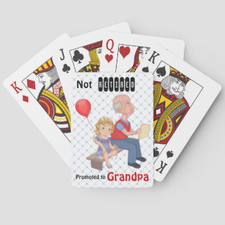 Baraja De Cartas Abuelo no jubilado promovido