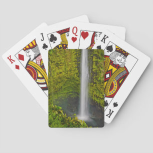 Baraja De Cartas Abundan Las Bonitas Cascadas Y Cascadas