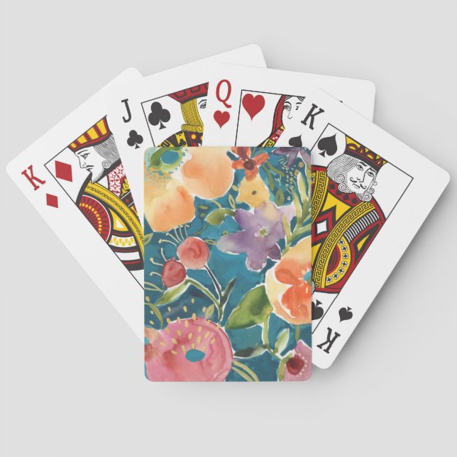 Baraja De Cartas Abundant Florals I (Reverso)