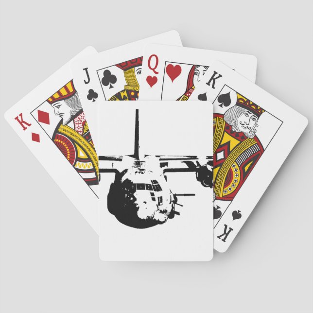 BARAJA DE CARTAS AC-130 (Reverso)