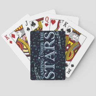 Baraja De Cartas Acampando bajo las estrellas