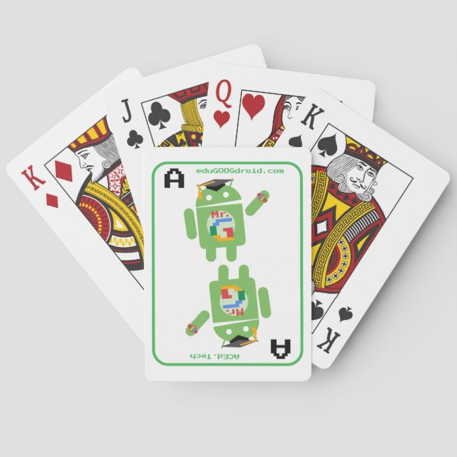 Baraja De Cartas ACEd Tech Mr.G (Reverso)