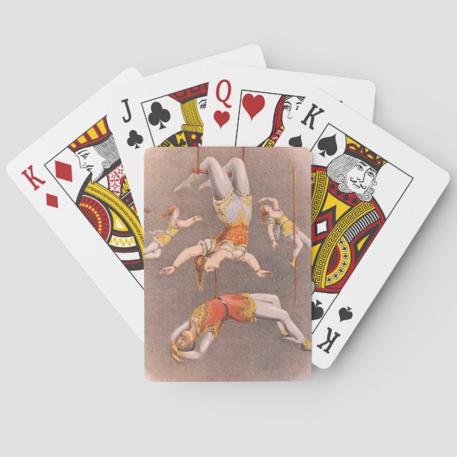 Baraja De Cartas Acróbata SUPERIOR en la casa (Reverso)