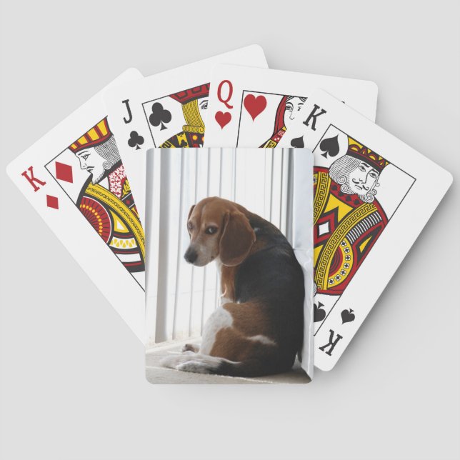 Baraja De Cartas actitud beagante (Reverso)