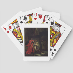 Baraja De Cartas Acto I, escena 3: Desdemona que se arrodilla en su