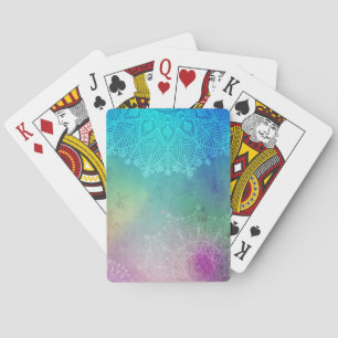 Baraja De Cartas Acuarela bohemia