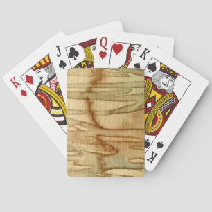 Baraja De Cartas acuarela de fondo artificial 2
