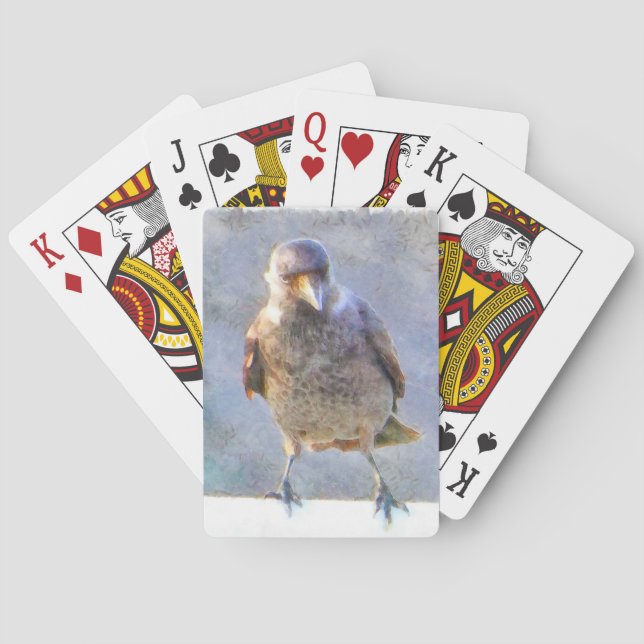 Baraja De Cartas Acuarela de Jackdaw (Reverso)