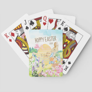 Baraja De Cartas Acuarela Peter the Rabbit Easter Egre Spring