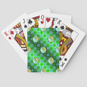 Baraja De Cartas Acuario & Cabra de Metal