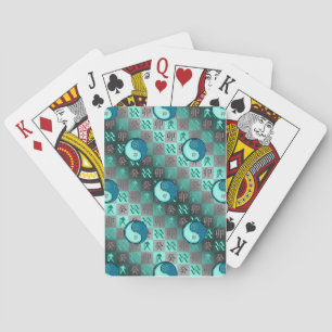 Baraja De Cartas Acuario & Conejo de Agua