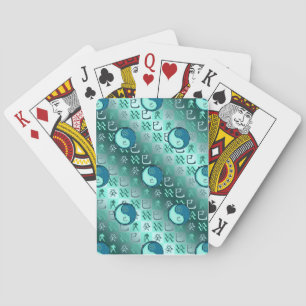 Baraja De Cartas Acuario & Serpiente de Agua