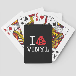Baraja De Cartas Adaptador de vinilo I 45