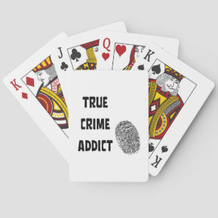 Baraja De Cartas Adicto al crimen verdadero